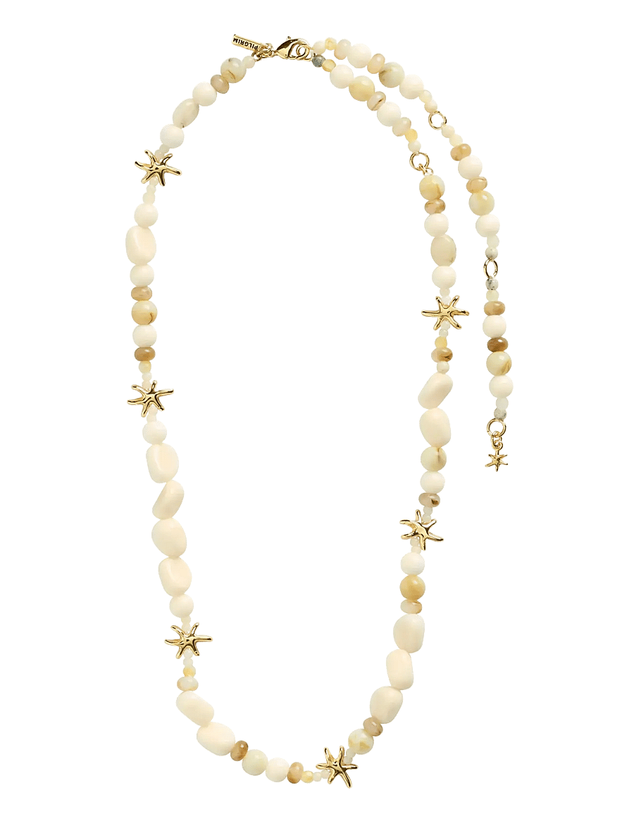 Pilgrim - PRISM necklace white/gold-plated - statementhalsband - gold plated - 2