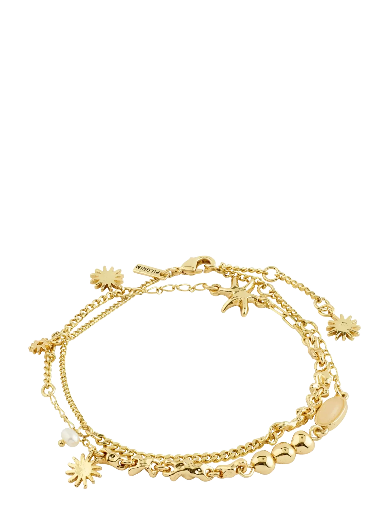 Pilgrim PRISM bracelet gold-plated - Pilgrim - GOLD PLATED / gold
