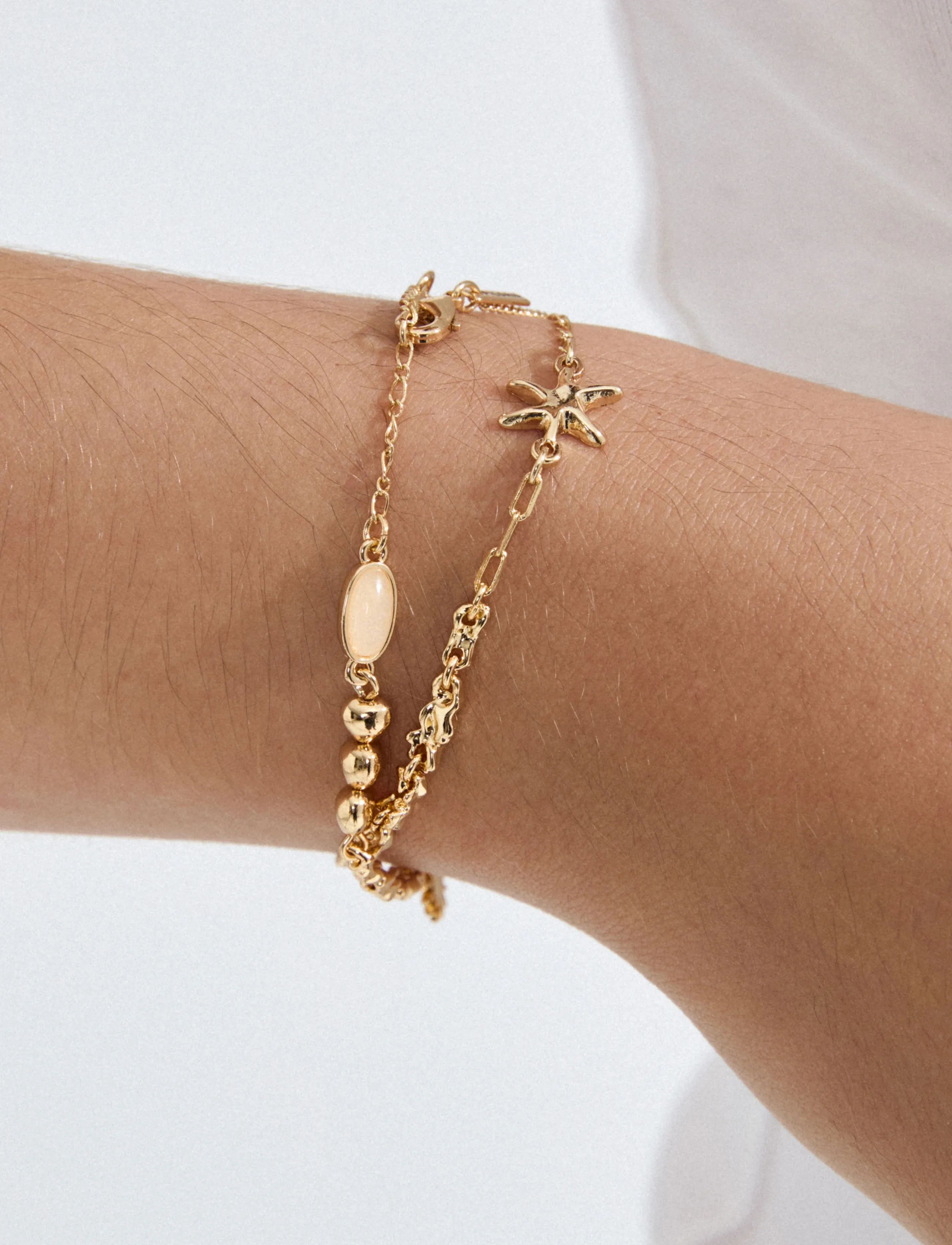 Pilgrim - PRISM bracelet gold-plated - pärlitest käevõru - gold plated - 3