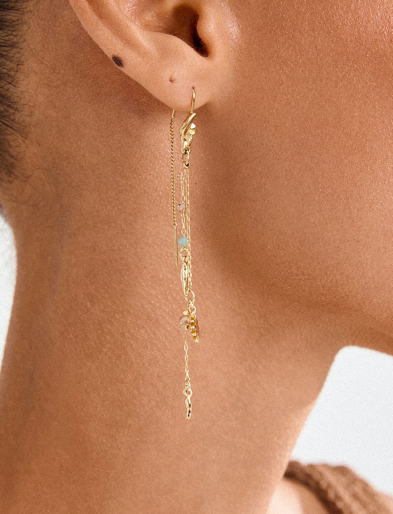 Pilgrim - PRISM earrings gold-plated - pearl earrings - gold plated - 2