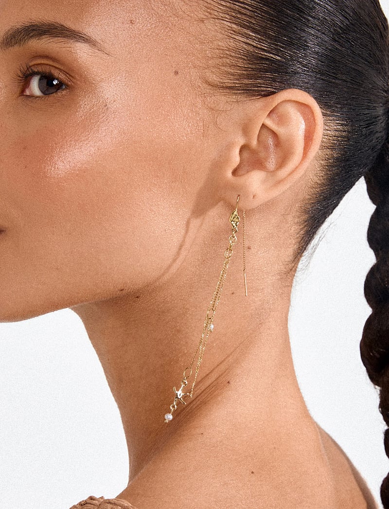 Pilgrim - PRISM earrings gold-plated - pearl earrings - gold plated - 3