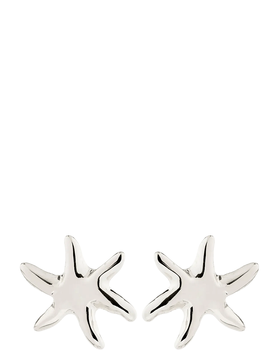 Pilgrim - PRISM earrings silver-plated - Ørestikker - silver plated - 1
