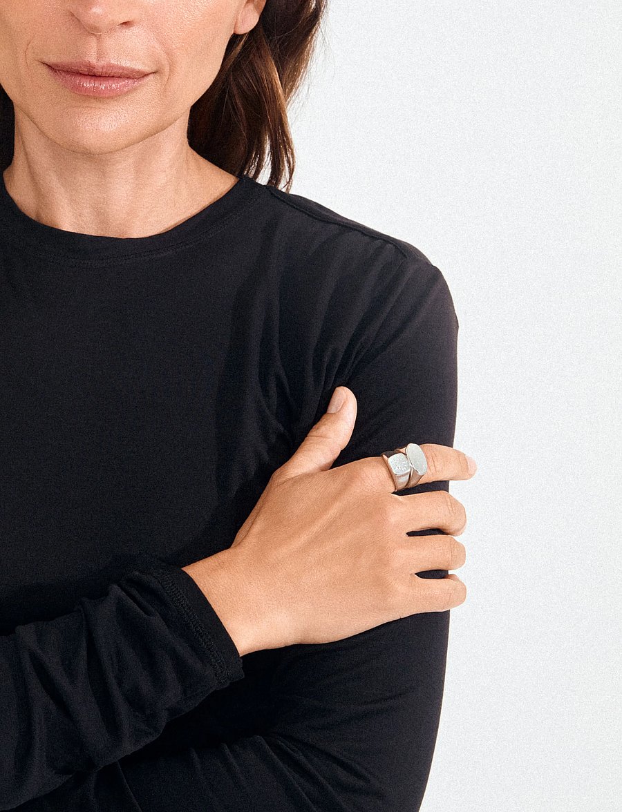 Pilgrim - PRISM rings 2-in-1 set, silver-plated - konfirmation - silver plated - 0