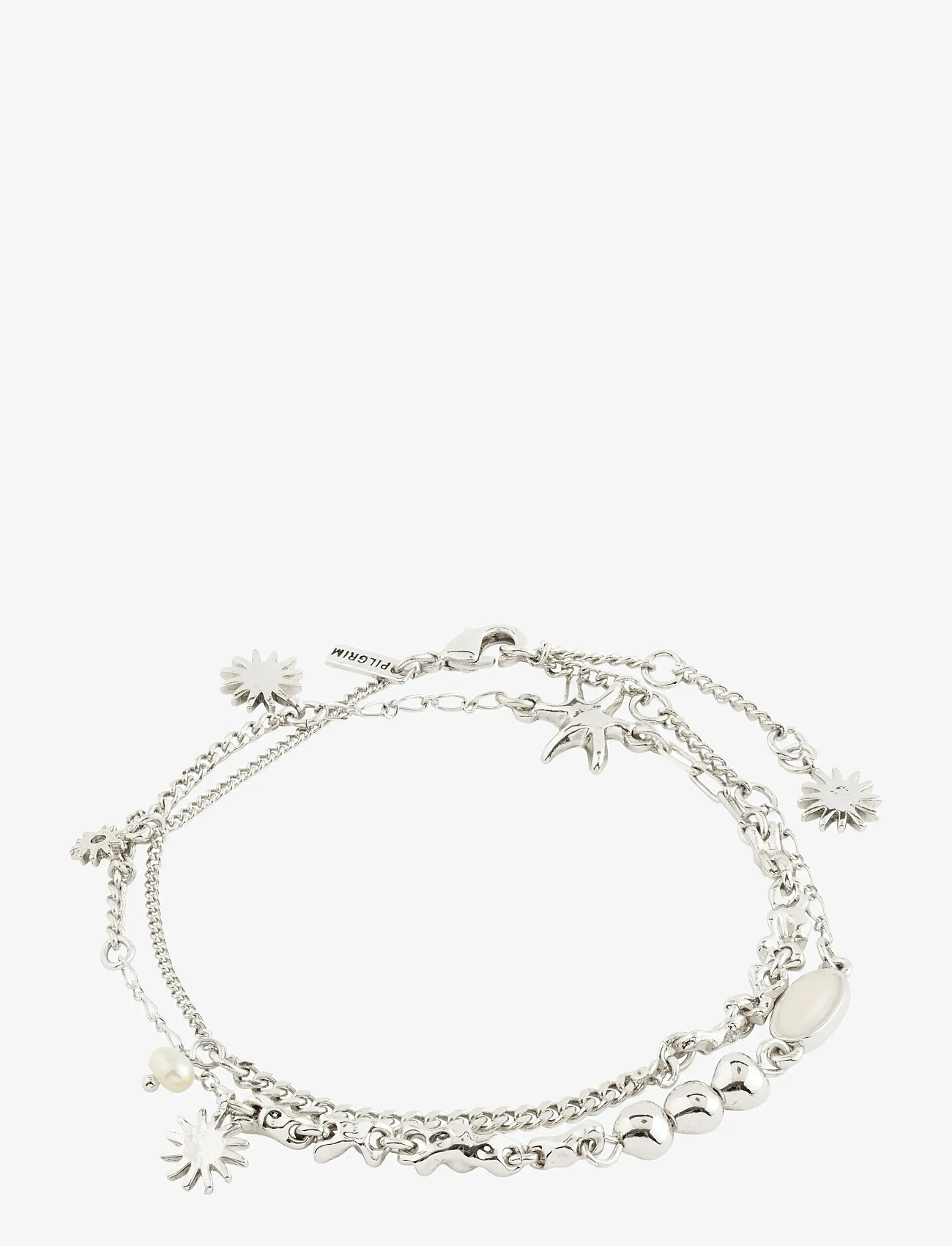 Pilgrim - PRISM bracelet silver-plated - chain bracelets - silver plated - 1