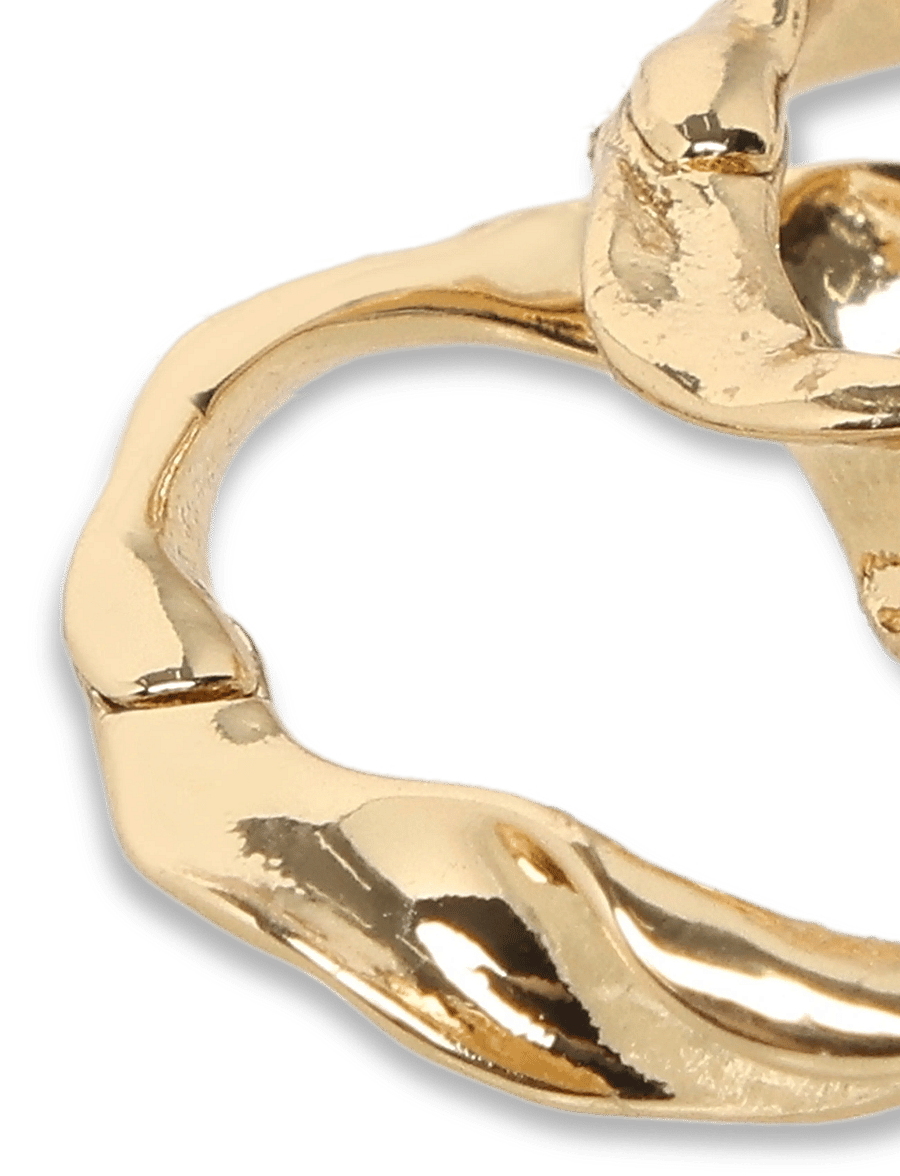 Pilgrim - HERE hoop earrings gold-plated - creoler & hoops - gold plated - 4