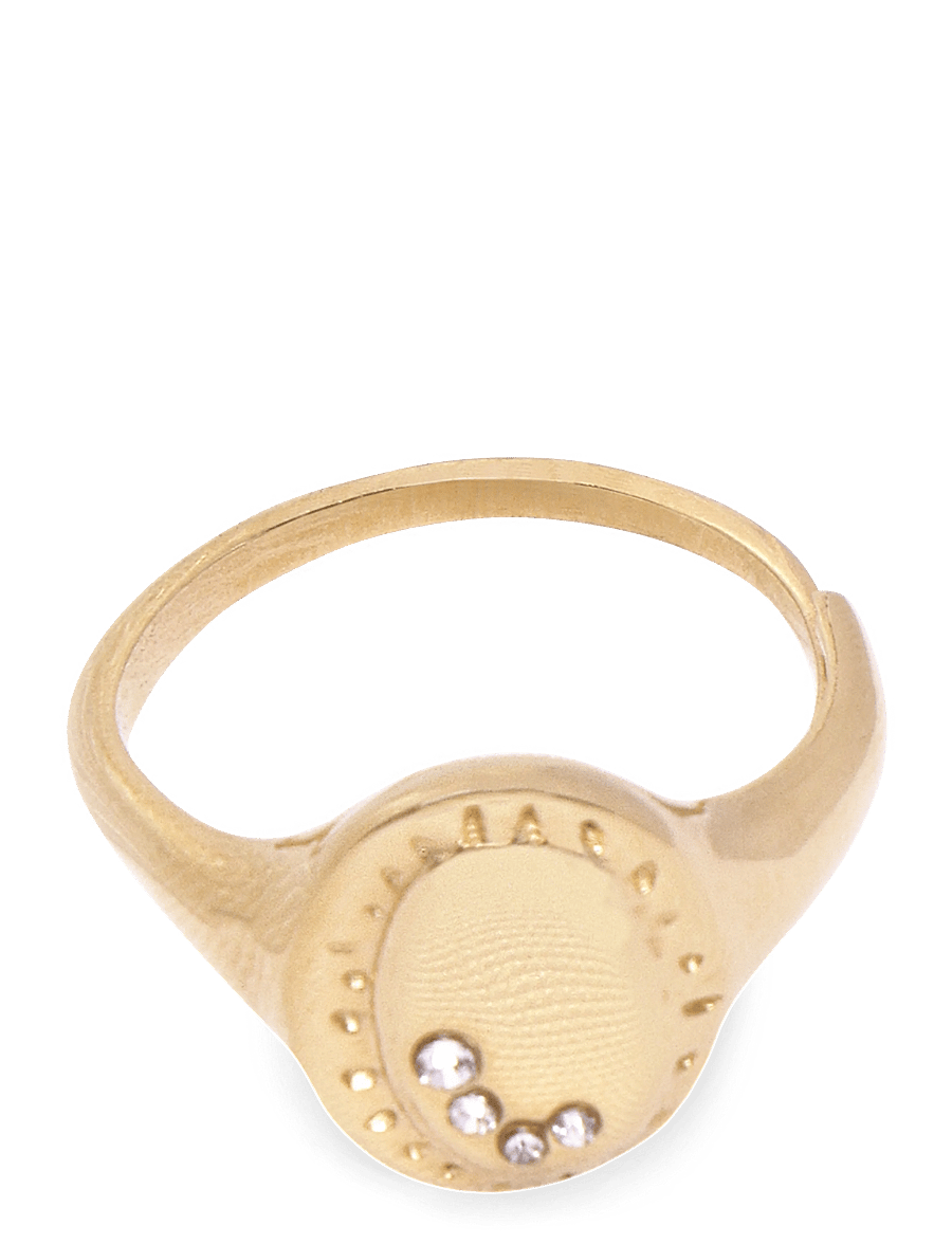 Pilgrim - HERE ring gold-plated - konfirmationstøj - gold plated - 1