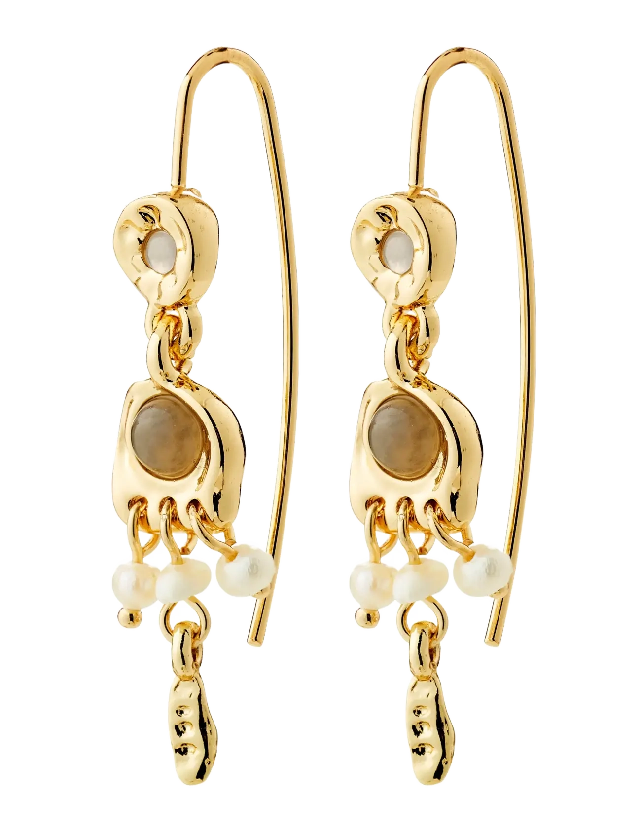 Pilgrim HERE earrings gold-plated - Schmuck - GOLD PLATED / gold