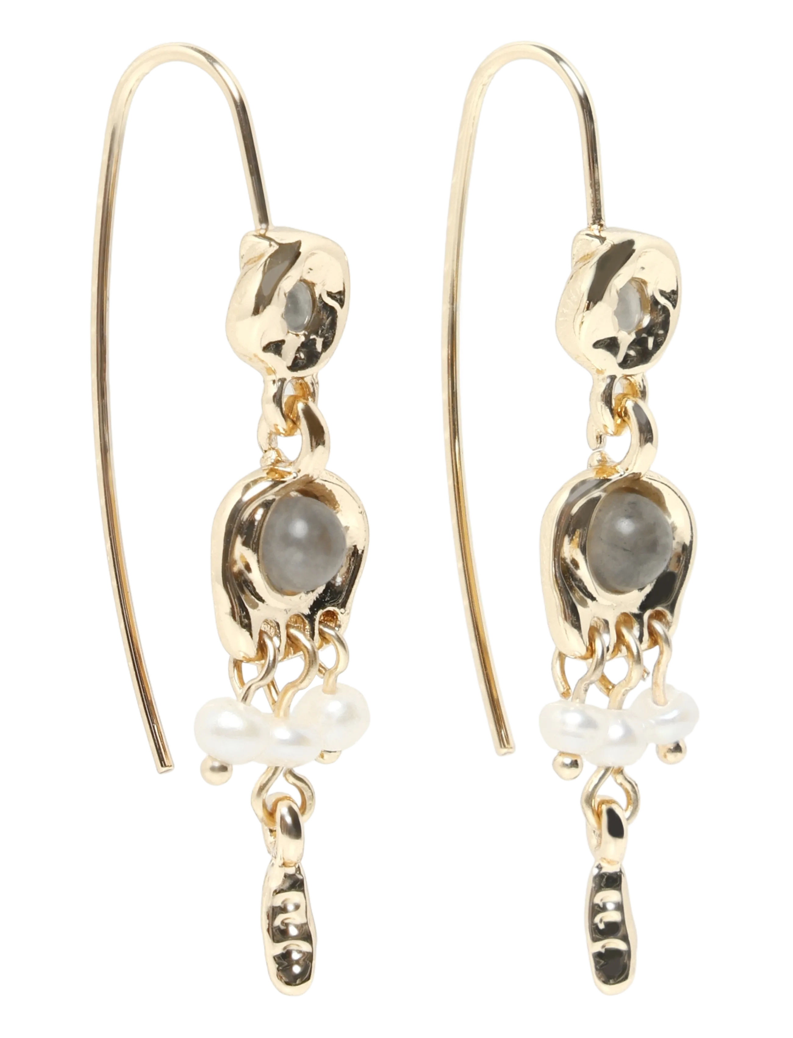 Pilgrim HERE earrings gold-plated - Schmuck - GOLD PLATED / gold