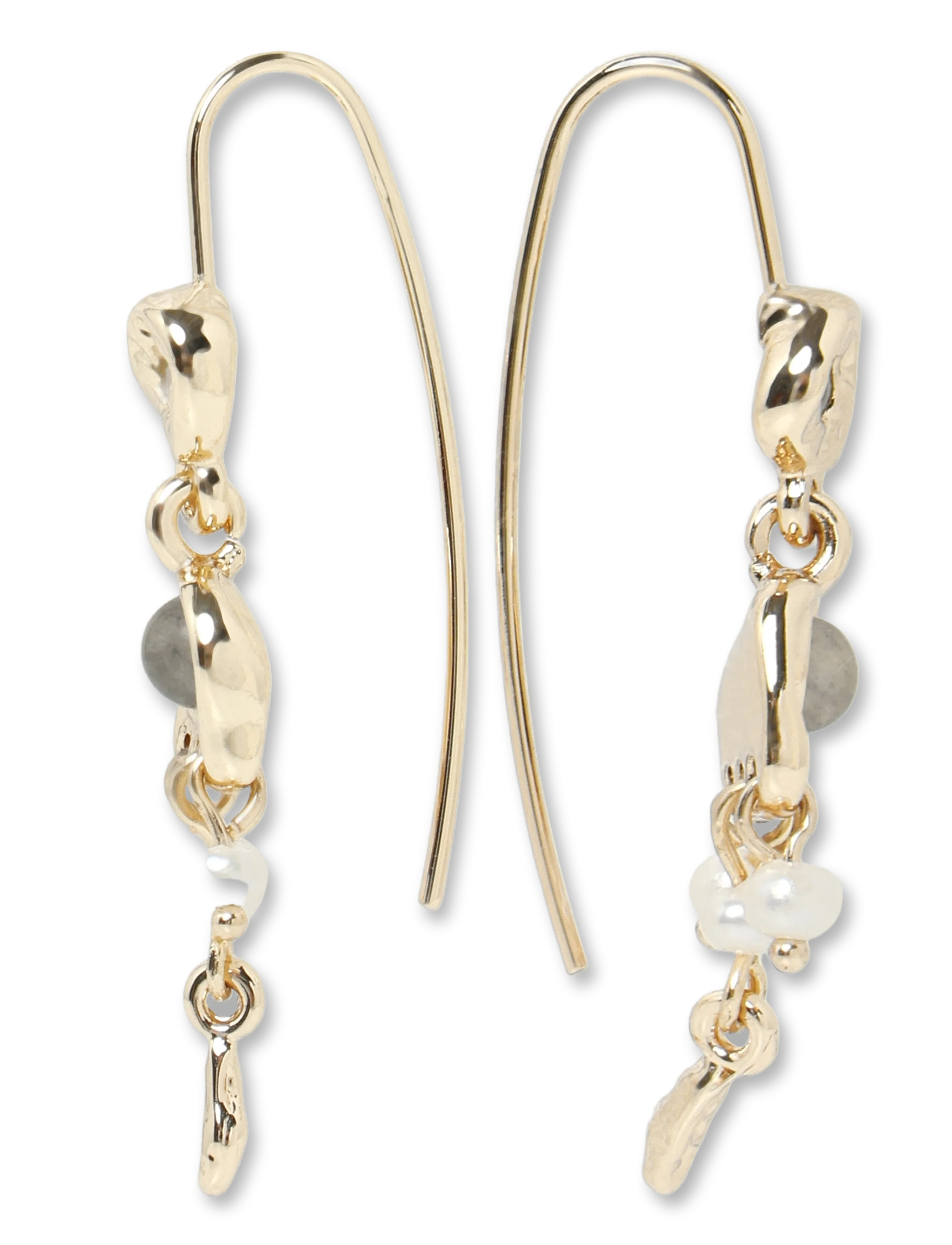 Pilgrim - HERE earrings gold-plated - Øreringe med vedhæng - gold plated - 2