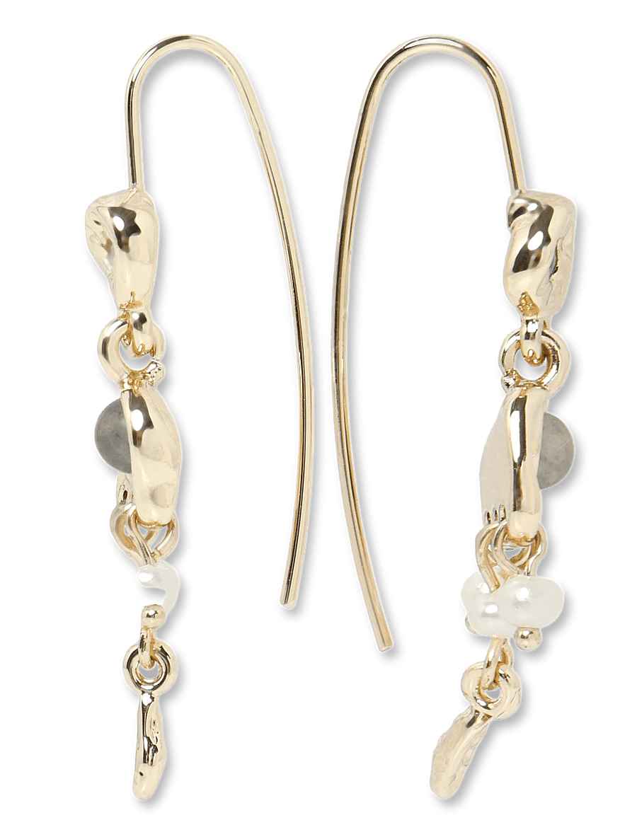 Pilgrim - HERE earrings gold-plated - Øreringe med vedhæng - gold plated - 2