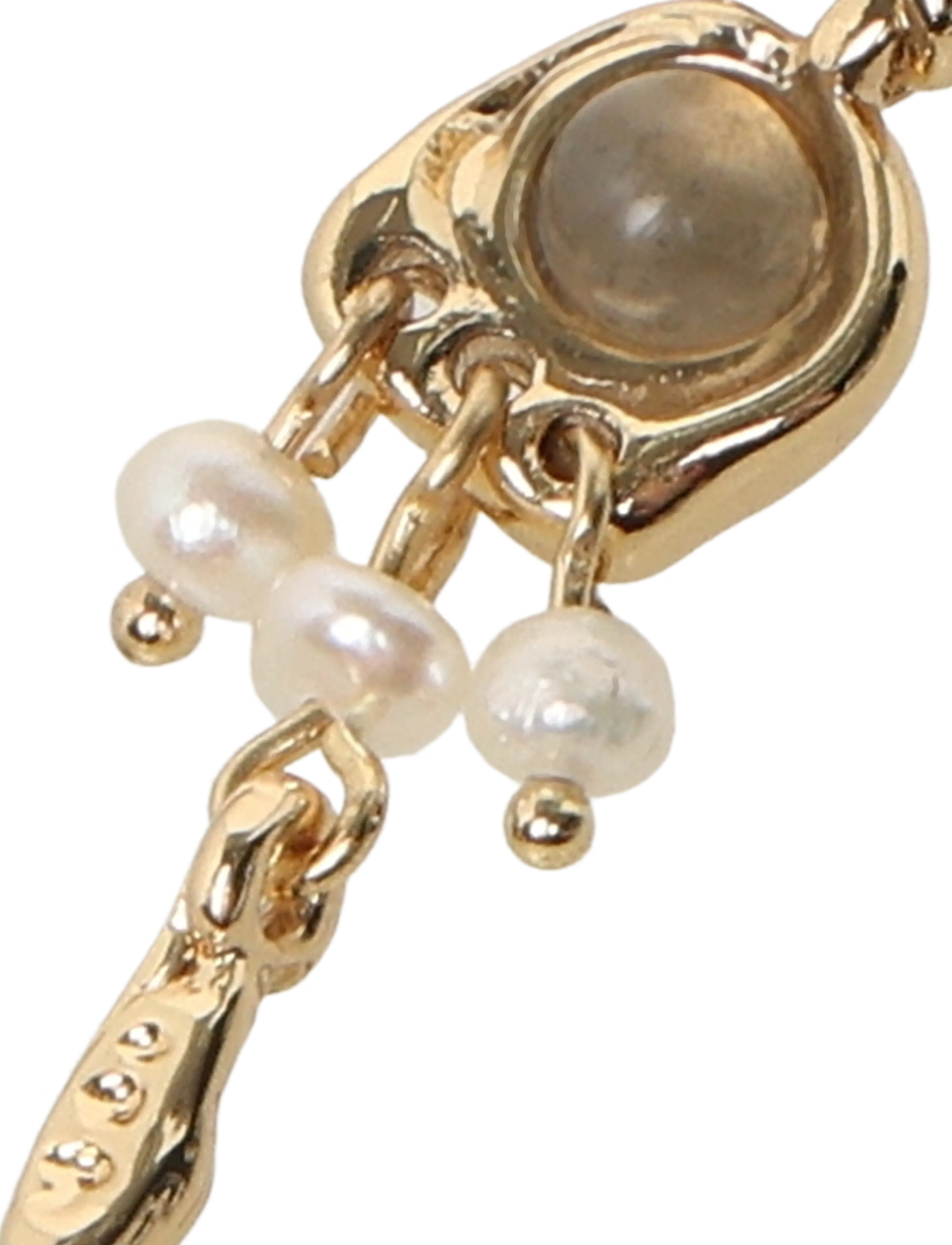 Pilgrim - HERE earrings gold-plated - Øreringe med vedhæng - gold plated - 4