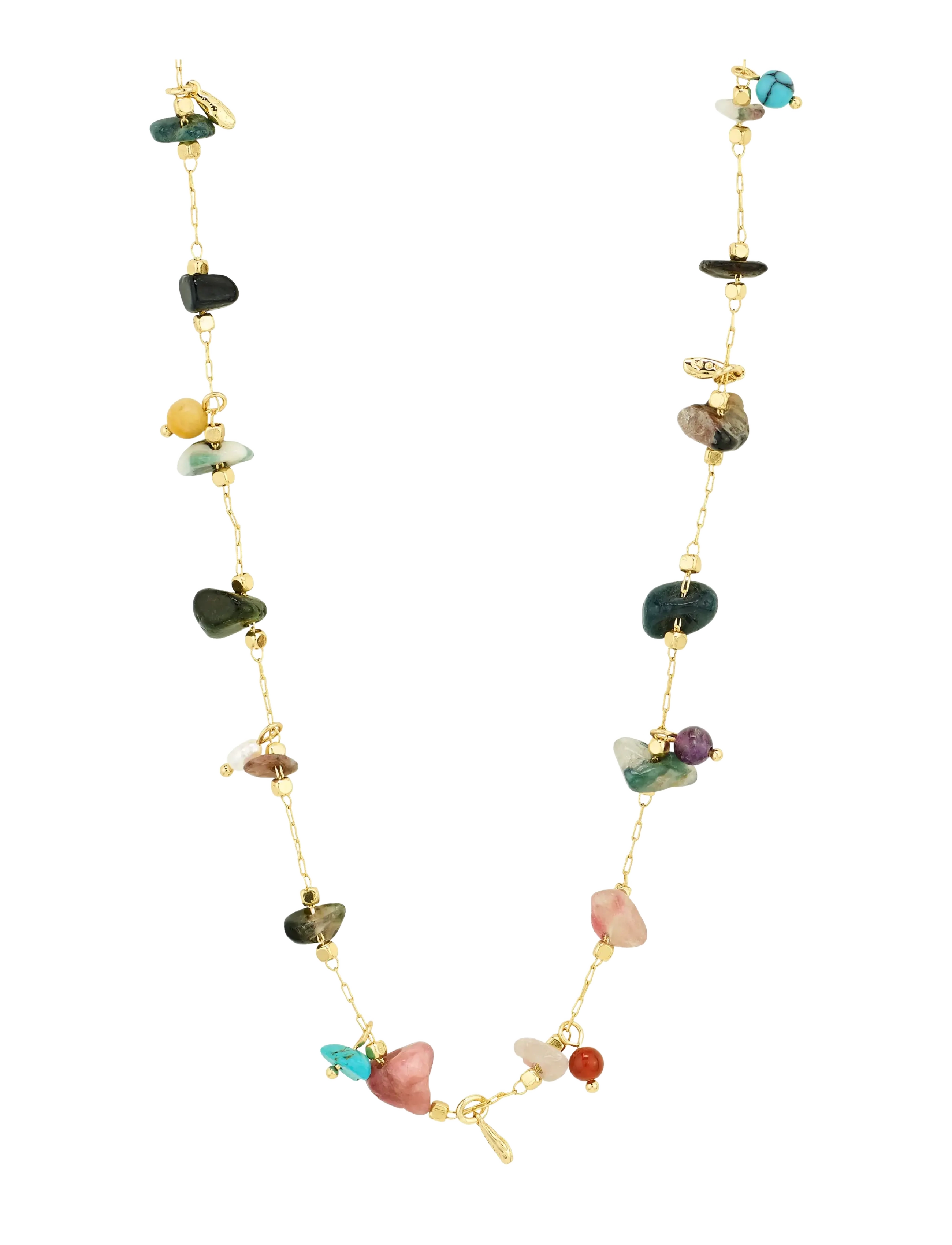 Pilgrim HERE necklace gold-plated/multi - Necklaces - GOLD PLATED / gold