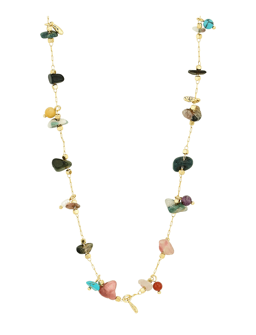 Pilgrim - HERE necklace gold-plated/multi - gold plated - 1