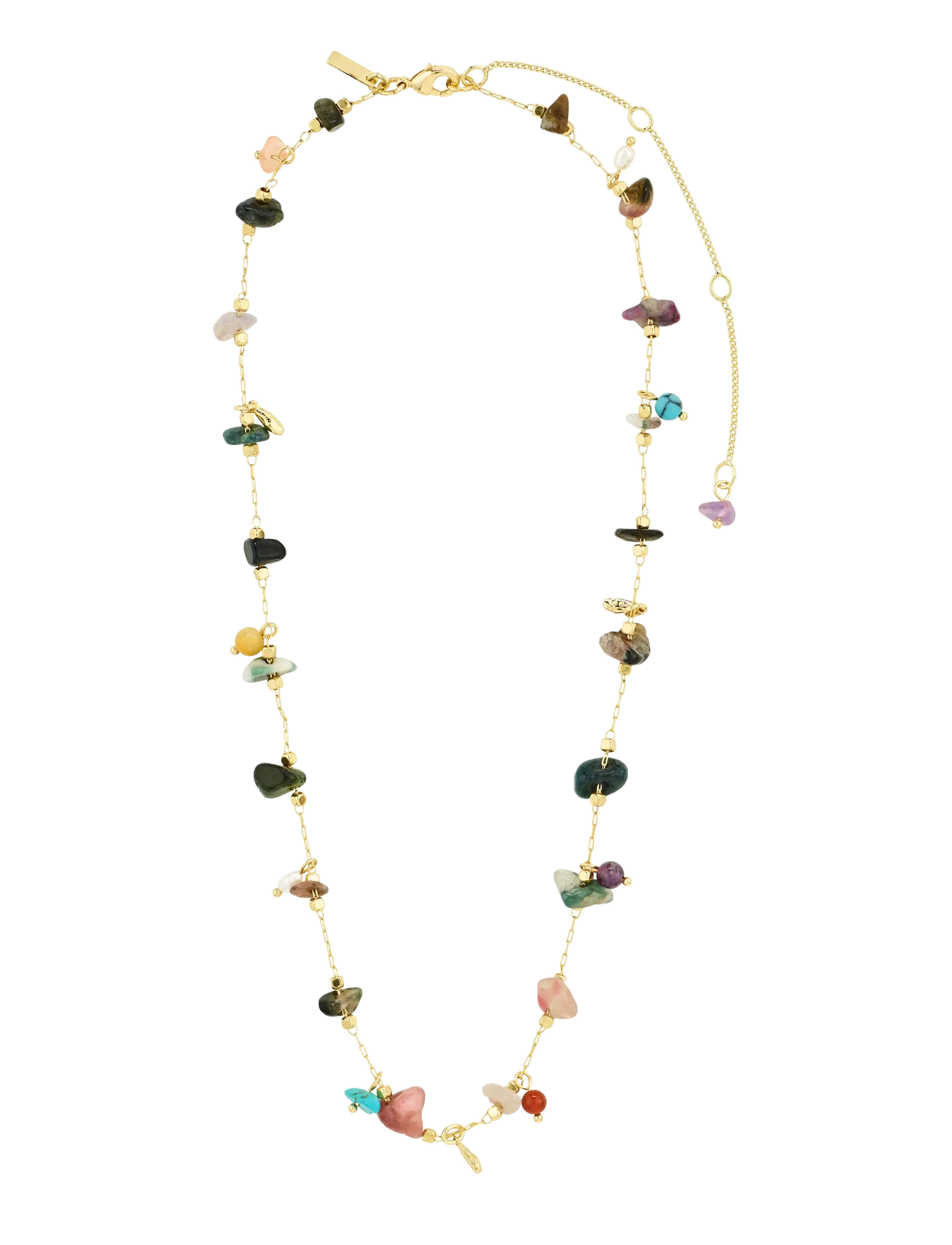 Pilgrim - HERE necklace gold-plated/multi - gold plated - 2