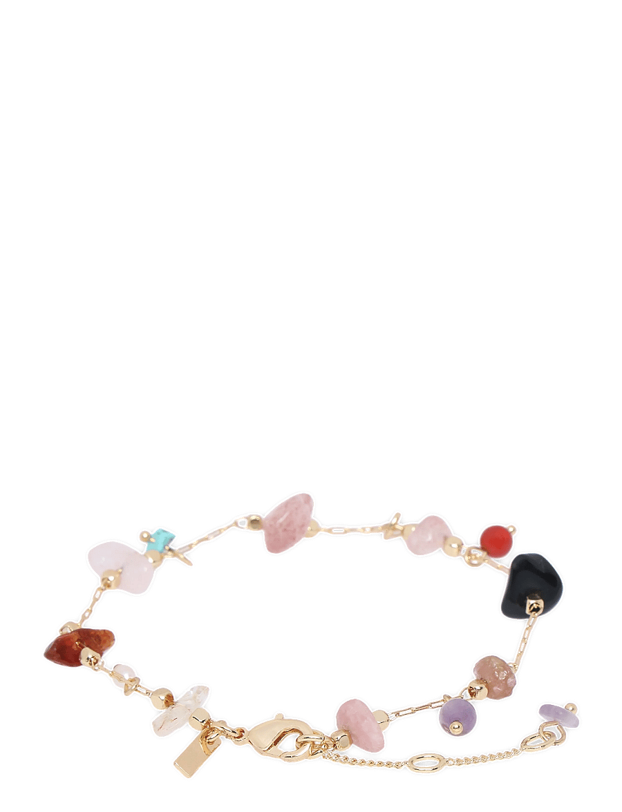 Pilgrim - HERE bracelet gold-plated/multi - konfirmationstøj - gold plated - 2