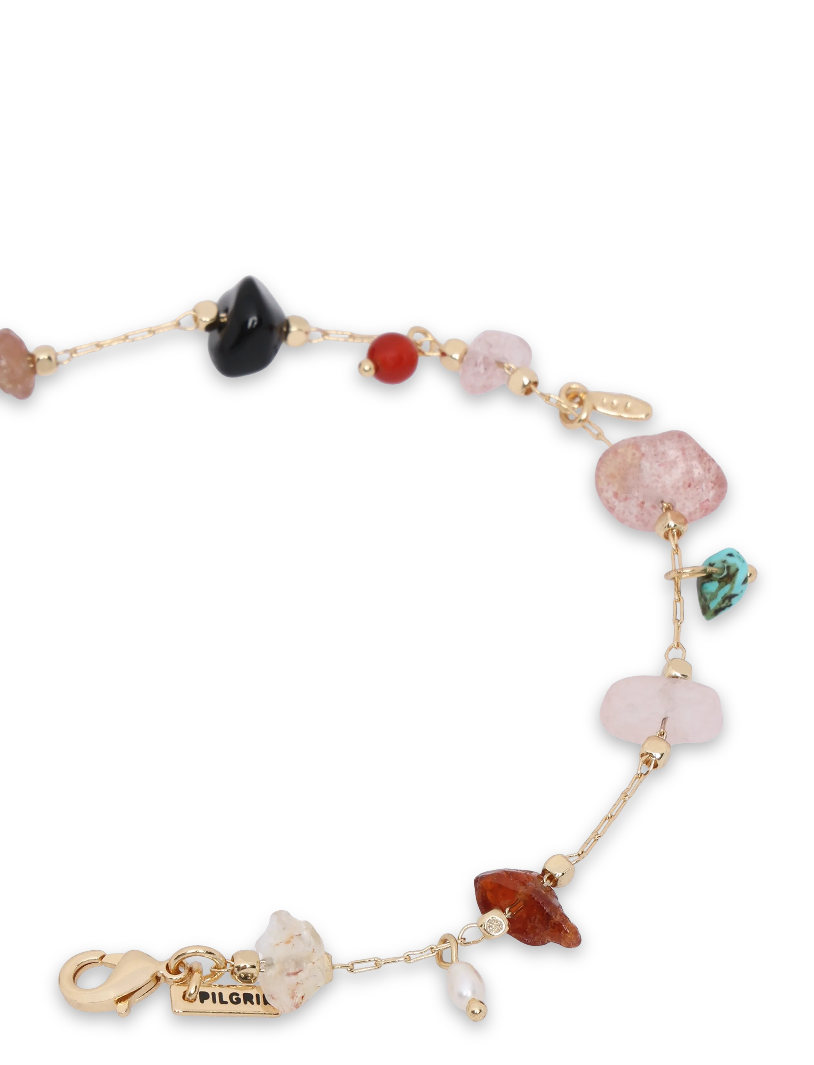 Pilgrim - HERE bracelet gold-plated/multi - konfirmationstøj - gold plated - 4