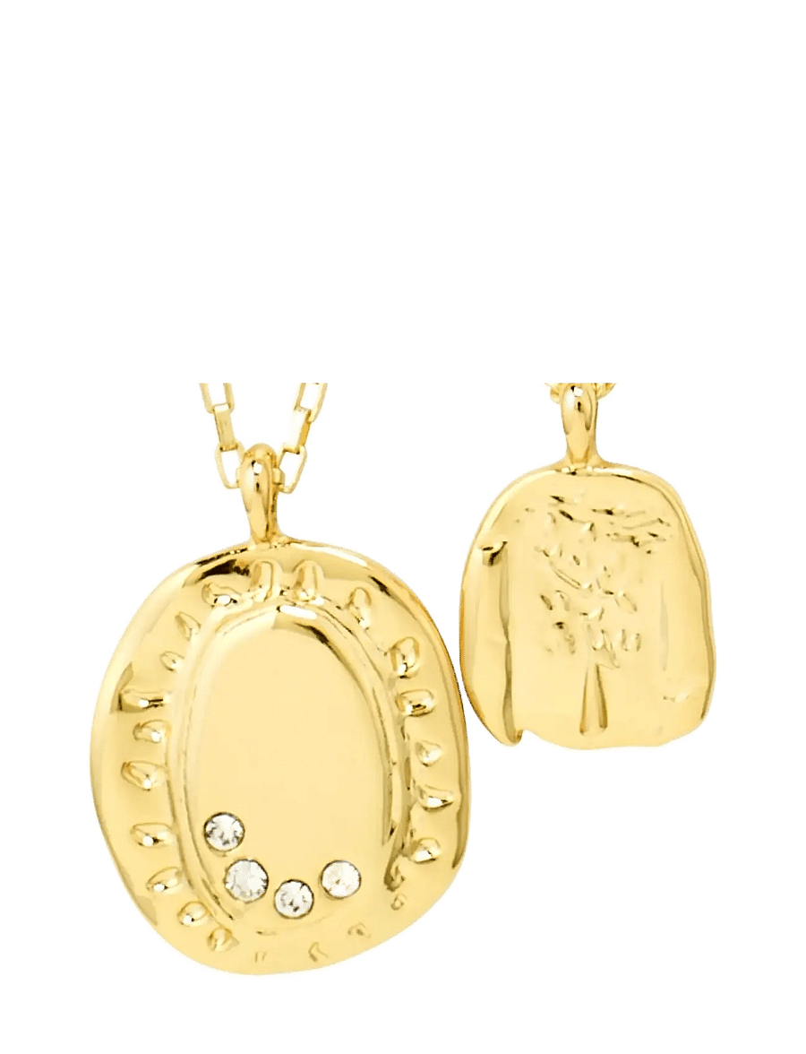 Pilgrim - HERE necklace gold-plated - gold plated - 1