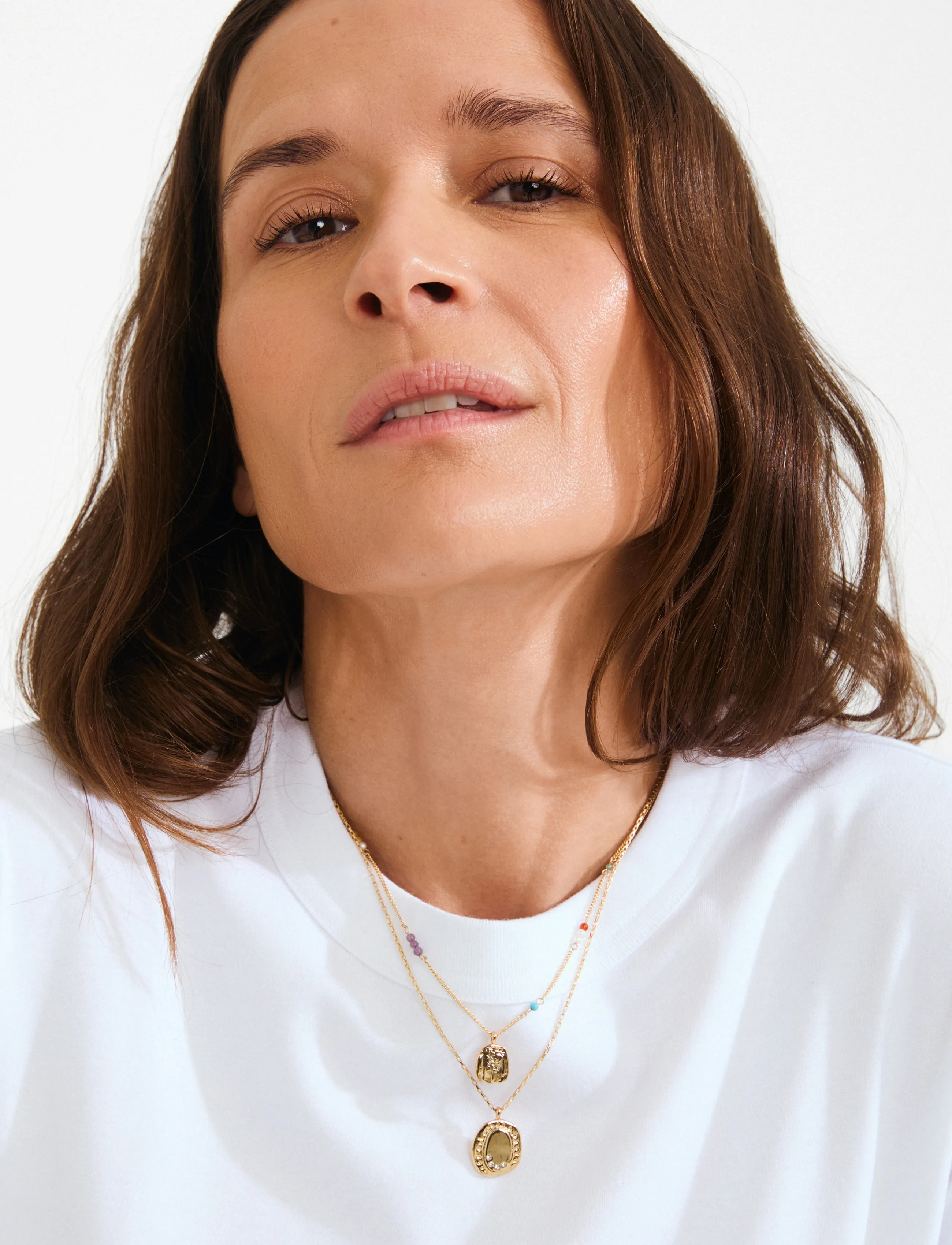 Pilgrim Here Necklace Gold-Plated, One Size, Necklaces, Gold - Chain Frauen