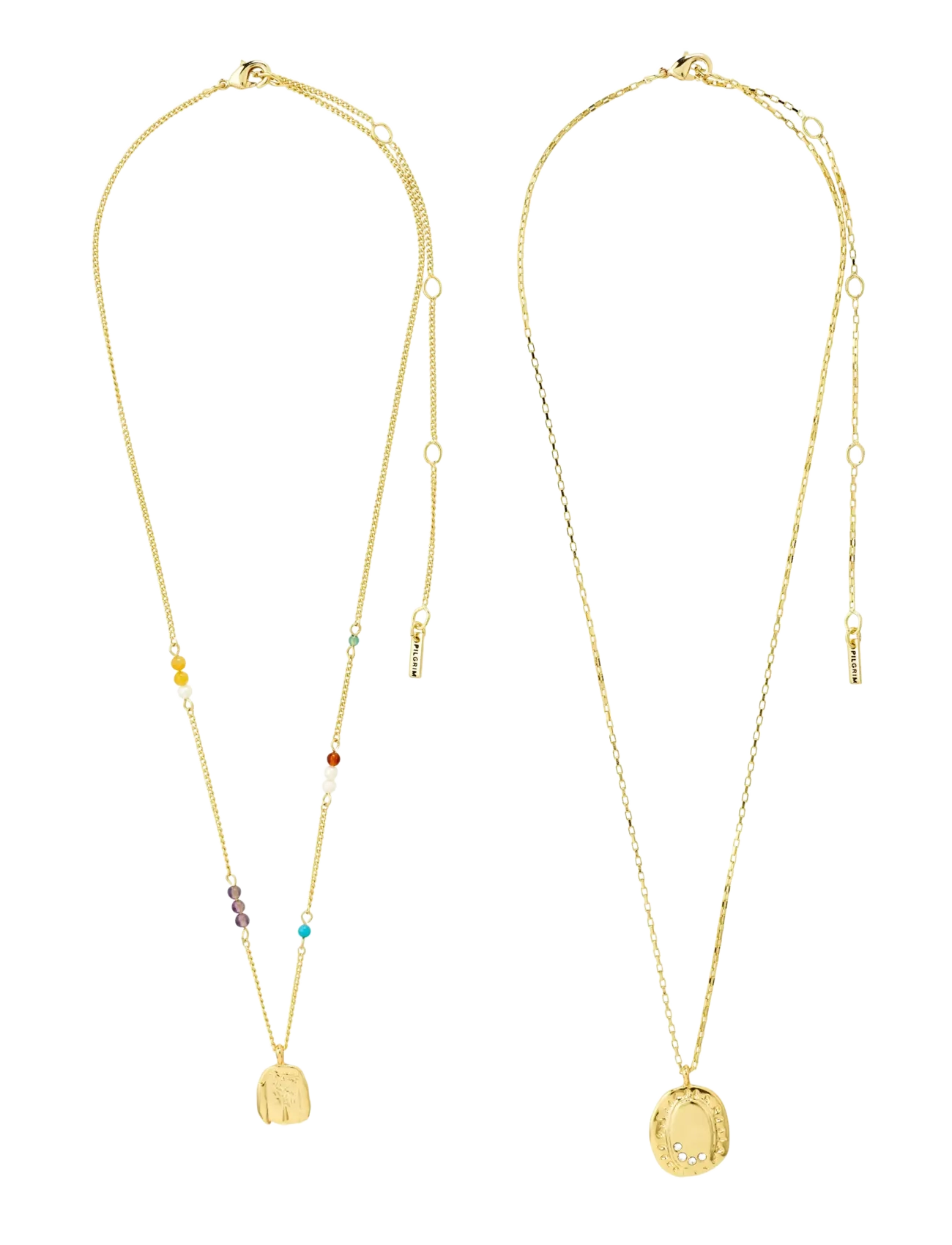 Pilgrim - HERE necklace gold-plated - gold plated - 3
