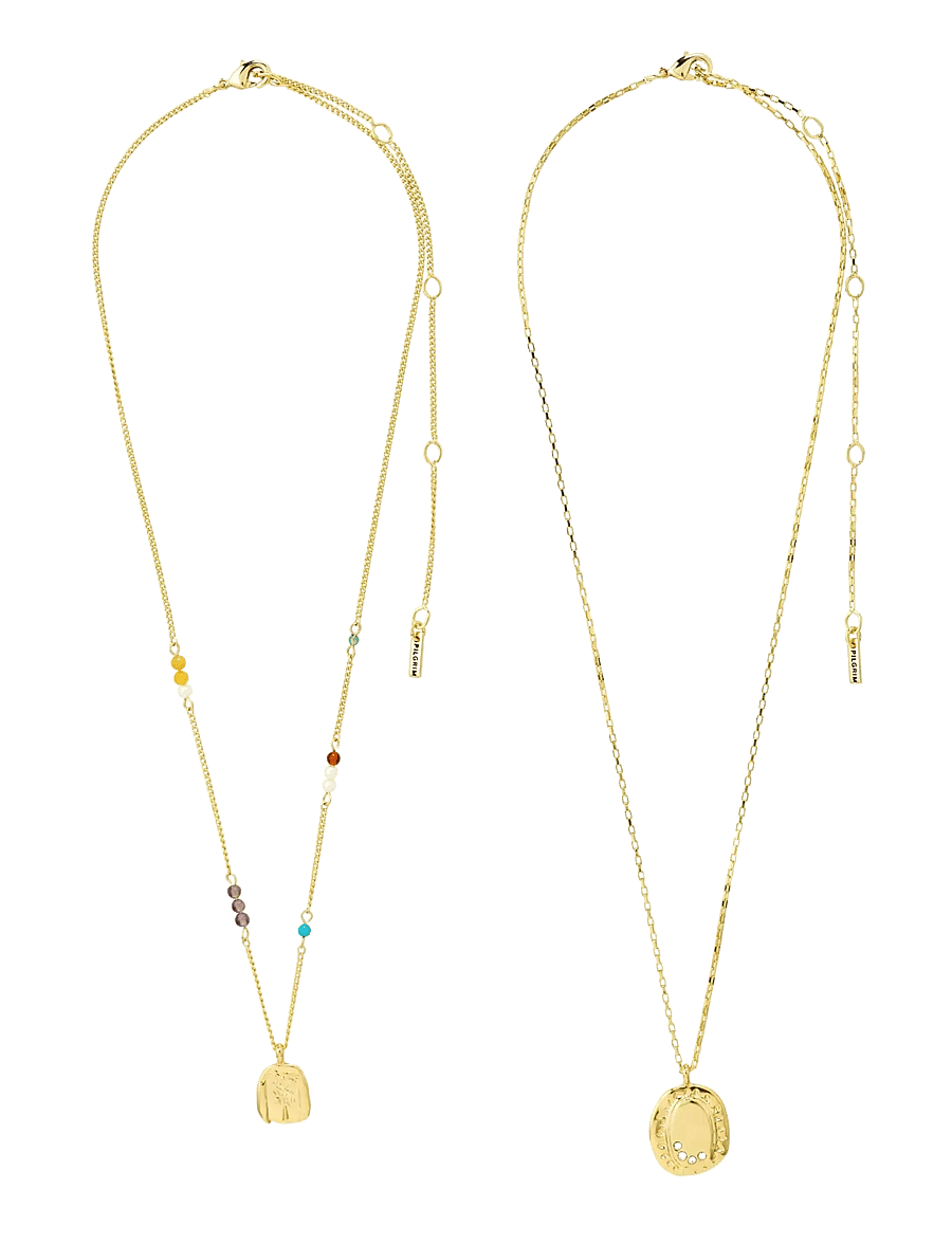 Pilgrim - HERE necklace gold-plated - gold plated - 3