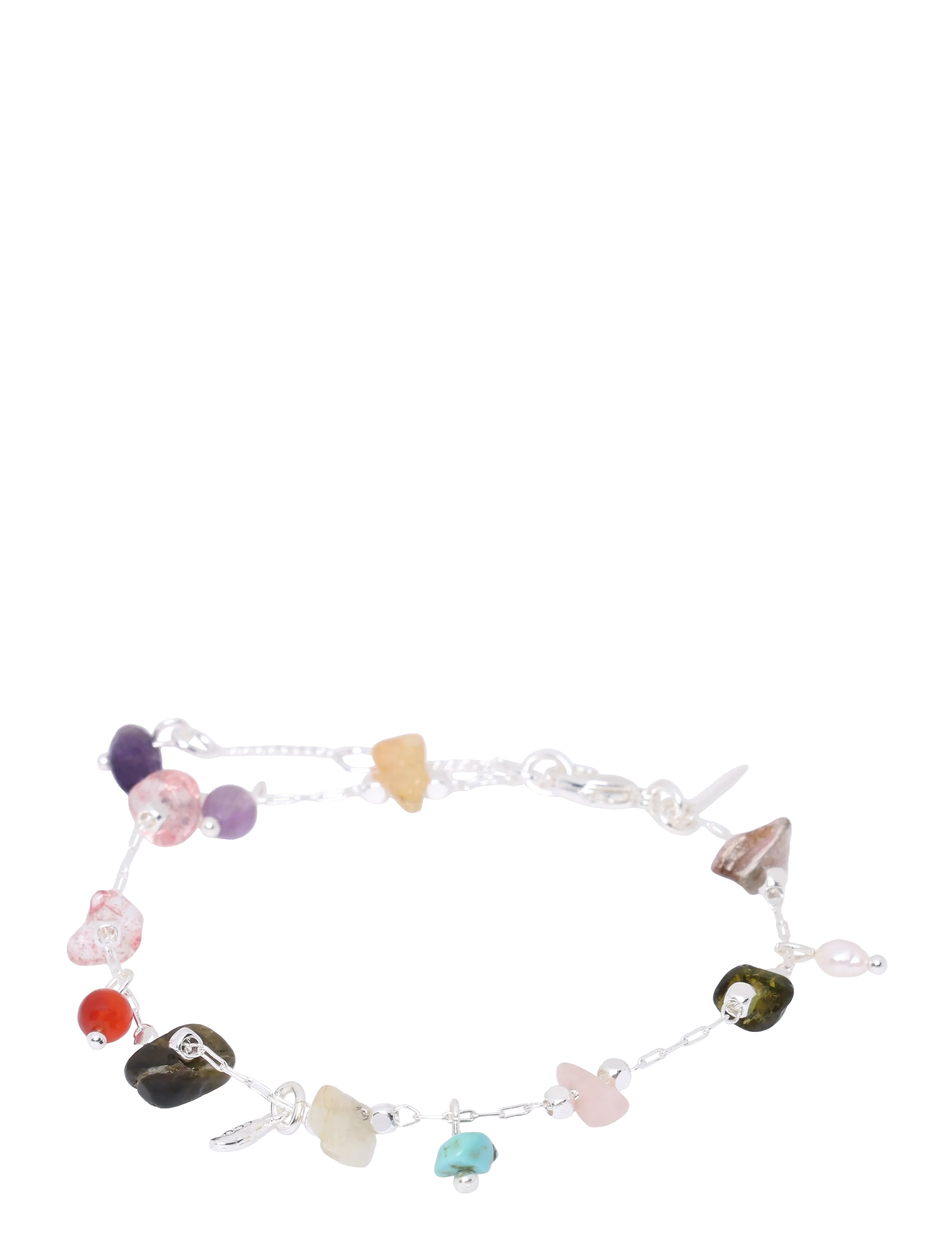 Pilgrim - HERE bracelet silver-plated/multi - konfirmationstøj - silver plated - 2
