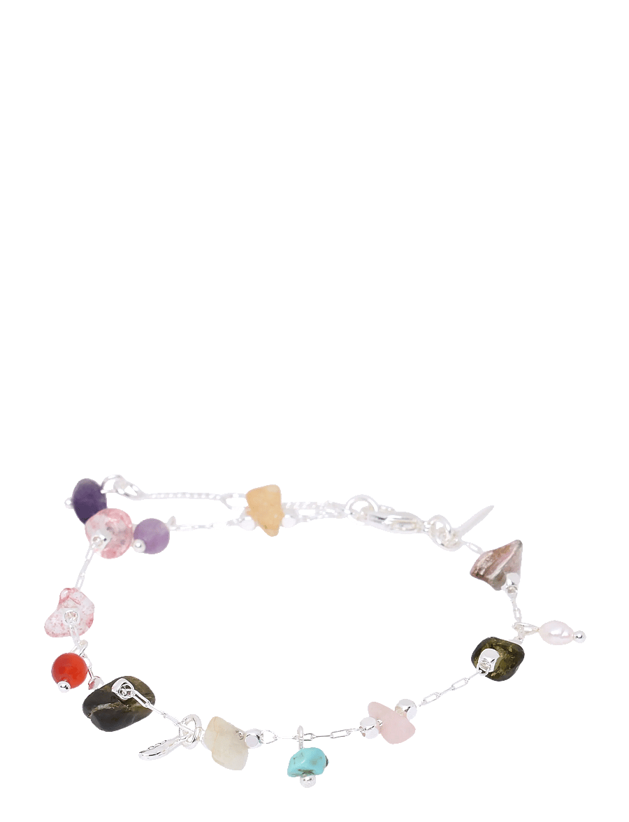 Pilgrim - HERE bracelet silver-plated/multi - konfirmationstøj - silver plated - 2