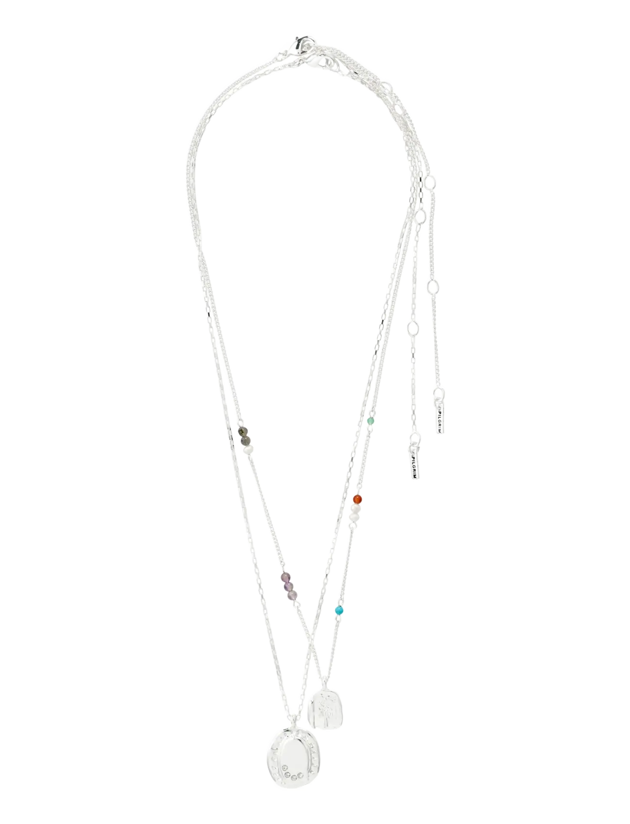 Pilgrim - HERE necklace silver-plated - silver plated - 2