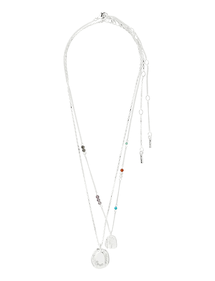Pilgrim - HERE necklace silver-plated - silver plated - 2