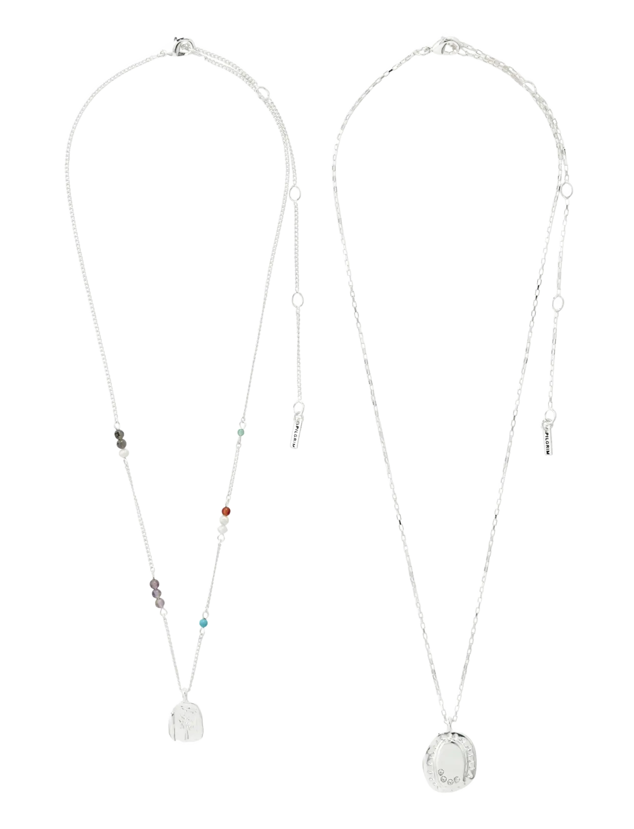Pilgrim - HERE necklace silver-plated - silver plated - 3