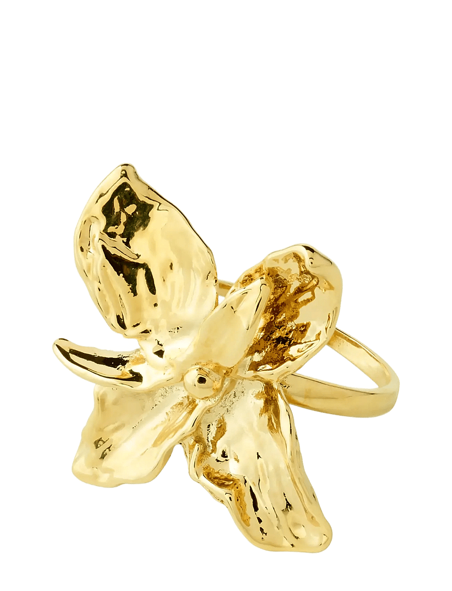 Pilgrim - TRACE ring gold-plated - gold plated - 1