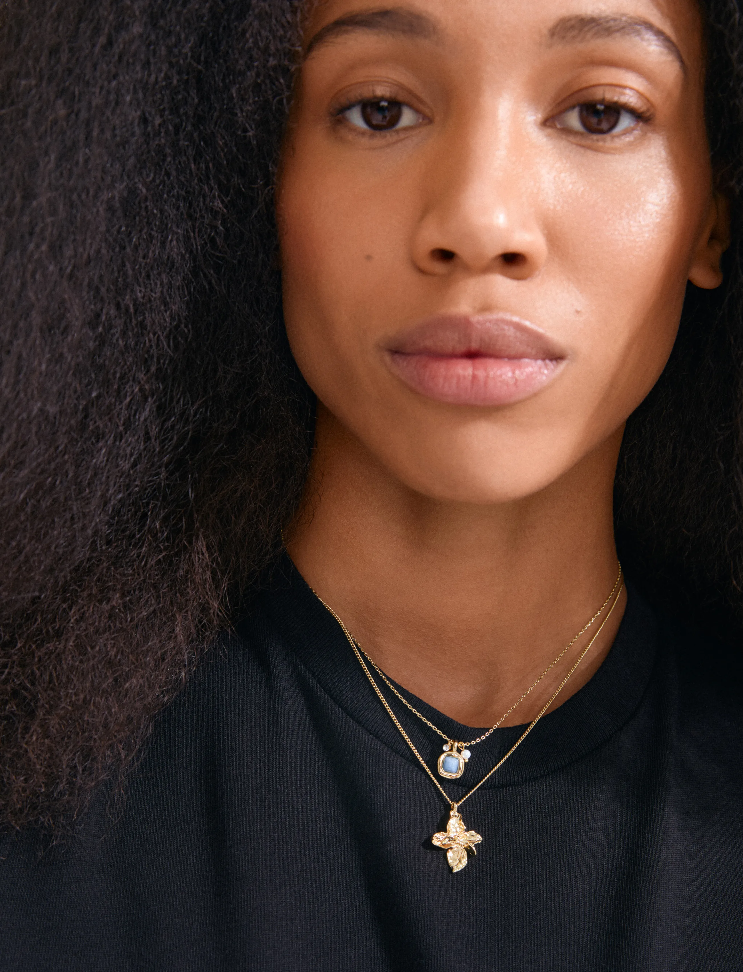 Pilgrim - TRACE necklaces 2-in-1 set, gold-plated - gold plated - 4
