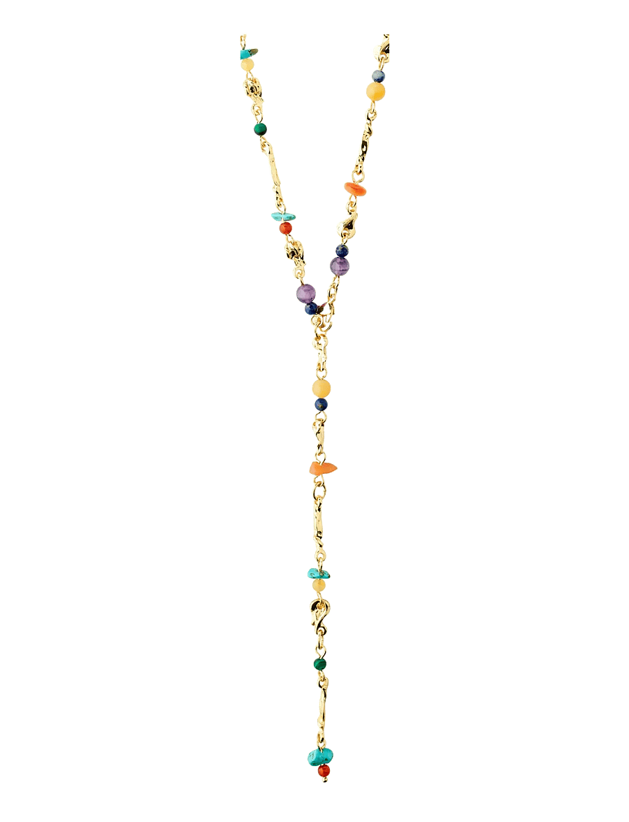 Pilgrim - TRACE necklace gold-plated/multi - gold plated - 1