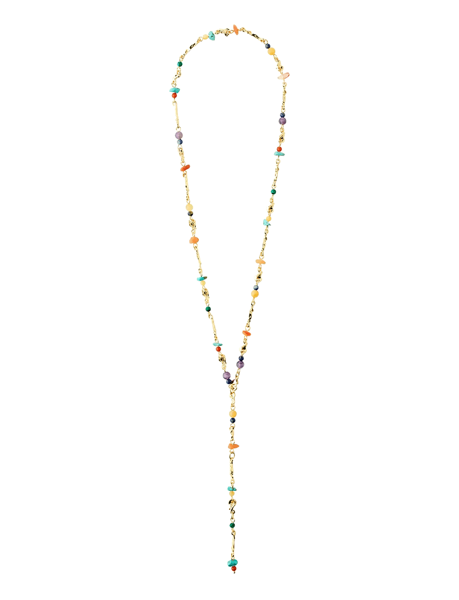 Pilgrim - TRACE necklace gold-plated/multi - gold plated - 2