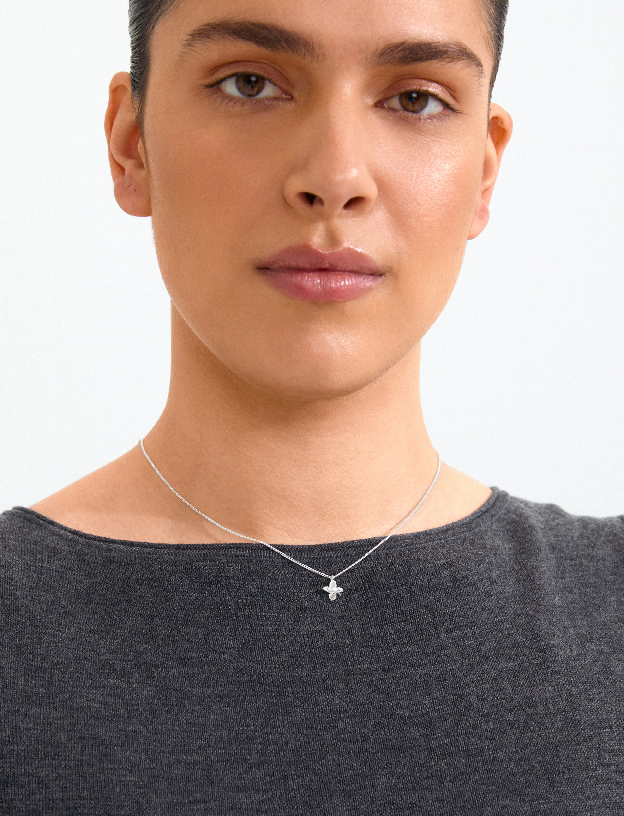 Pilgrim - TRACE necklace silver-plated - silver plated - 3