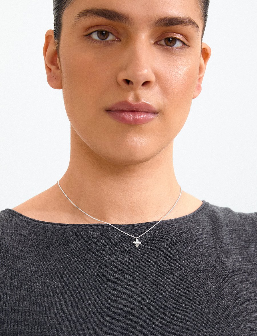 Pilgrim - TRACE necklace silver-plated - silver plated - 3