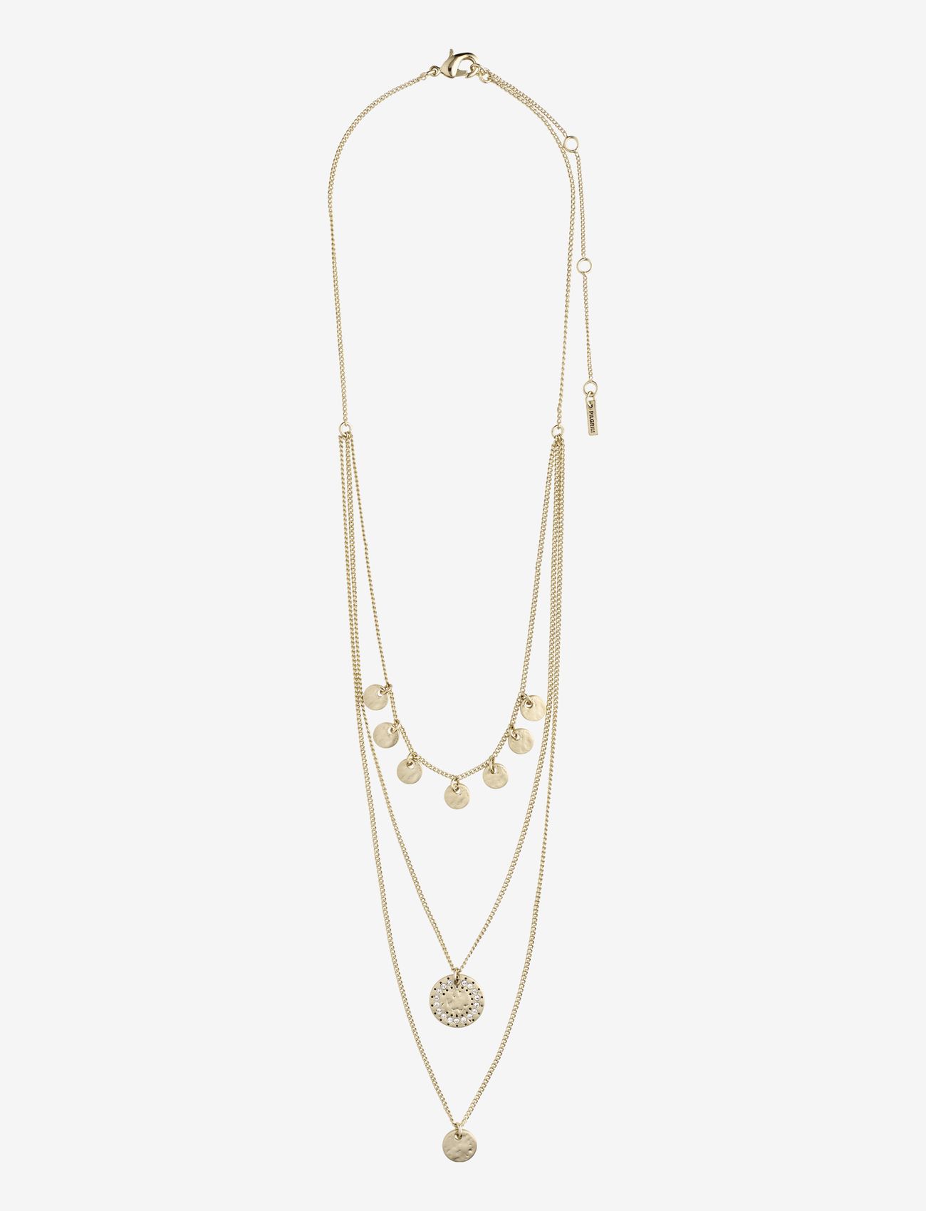 Pilgrim - ARDEN 3-in-1  crystal necklace gold-plated - gold plated - 1