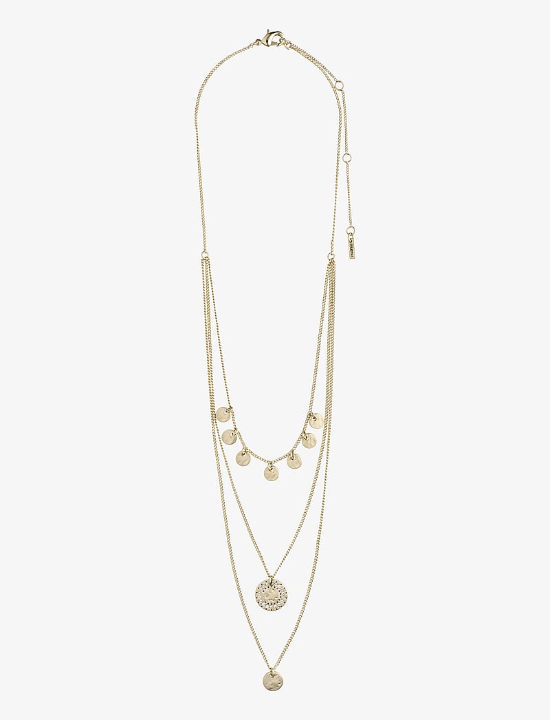 Pilgrim - ARDEN 3-in-1 crystal necklace gold-plated - gold plated - 1
