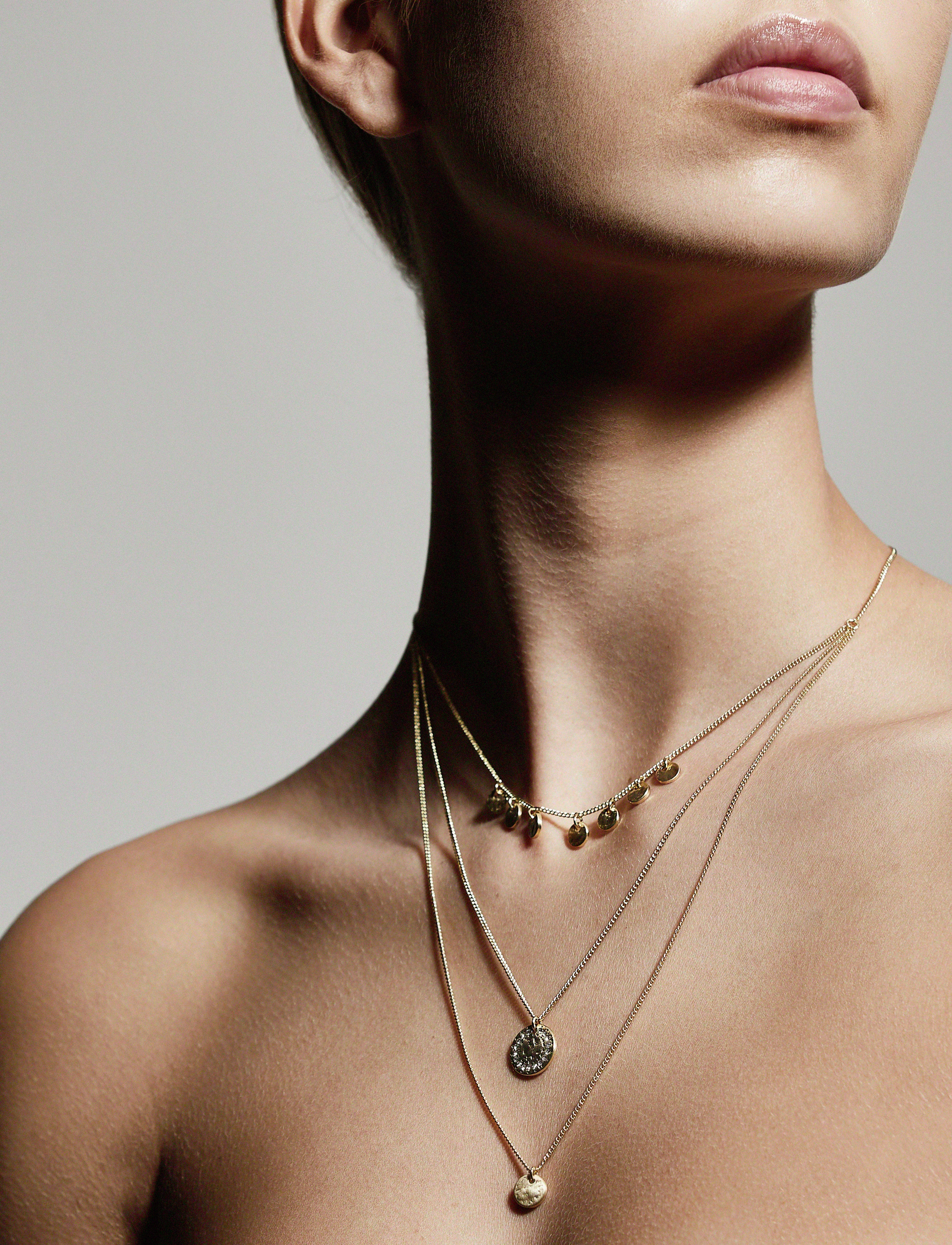 Pilgrim - ARDEN 3-in-1  crystal necklace gold-plated - gold plated - 2