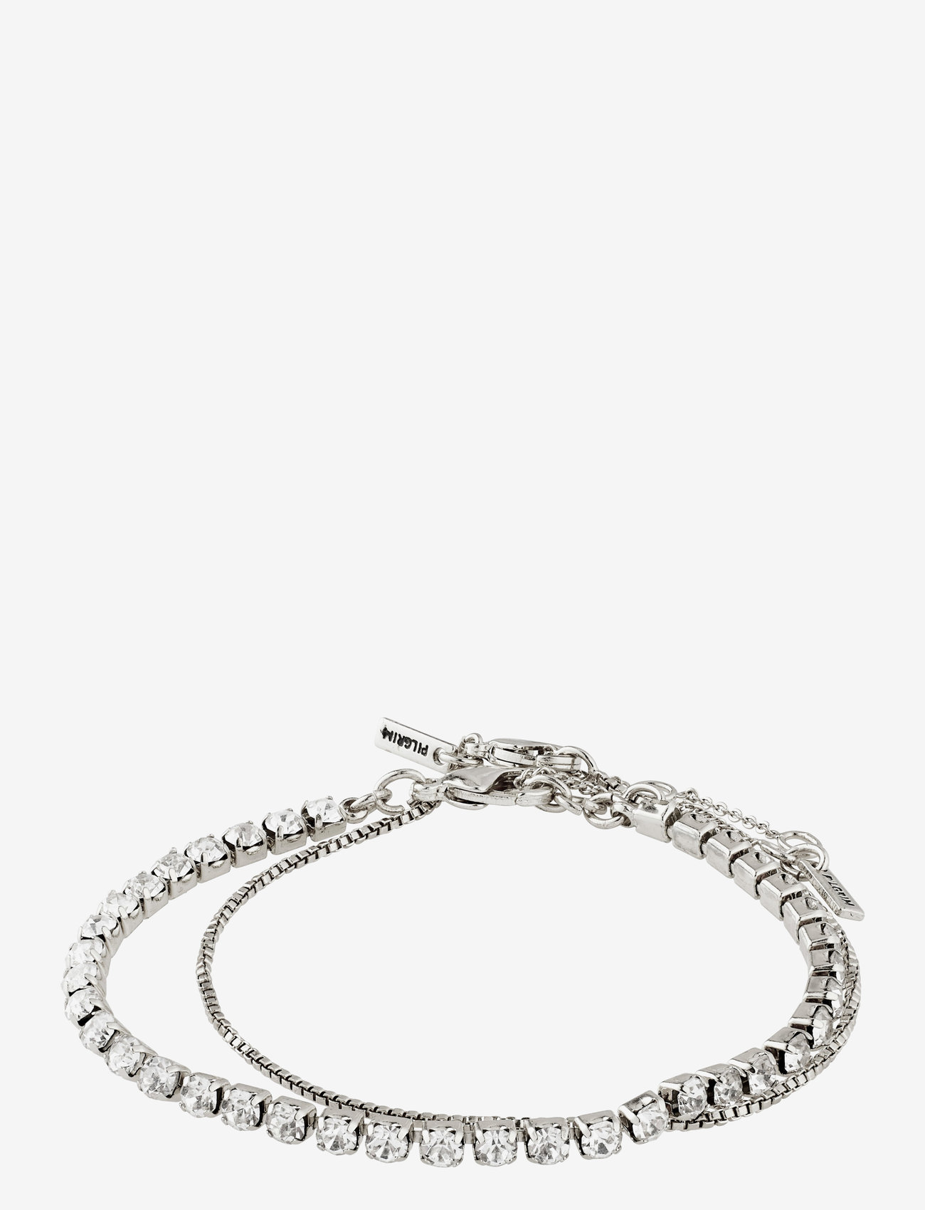 Pilgrim - Bracelet Compassion Silver Plated Crystal - silver plated - 0