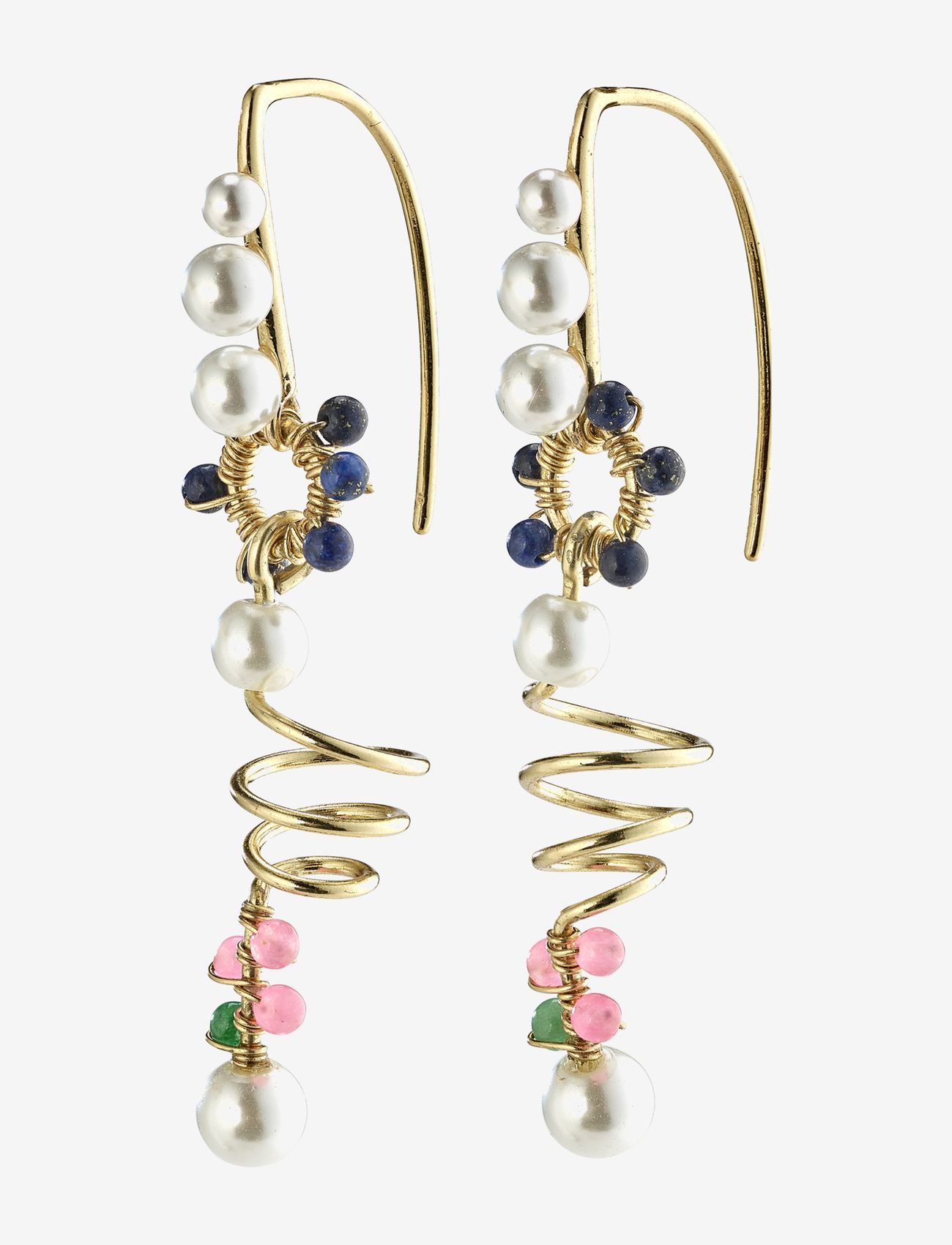Pilgrim - Earrings Poesy Gold Plated Multi - gold plated - 0