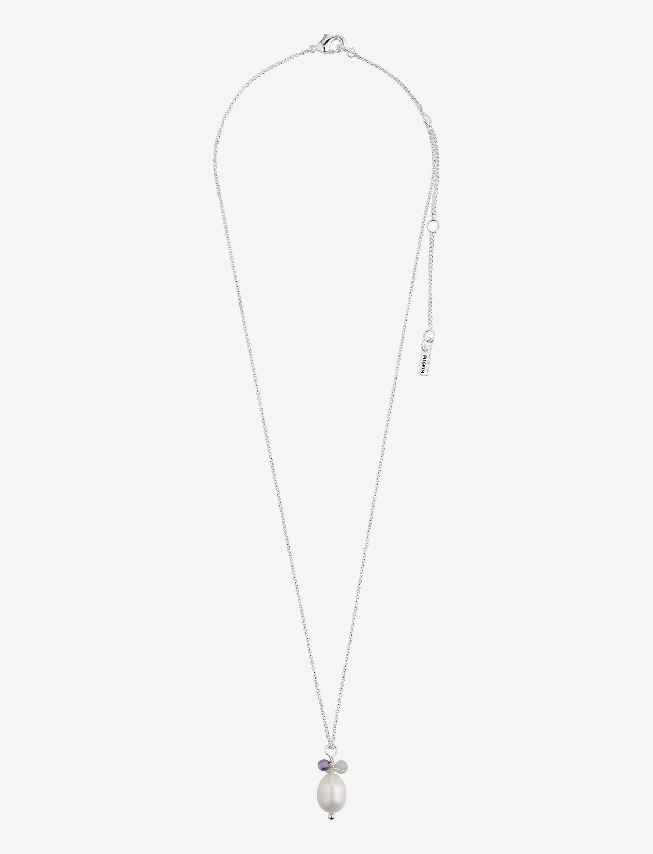 Pilgrim - Necklace  Poesy - silver plated - 0