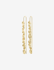 THANKFUL long chain earrings - GOLD PLATED