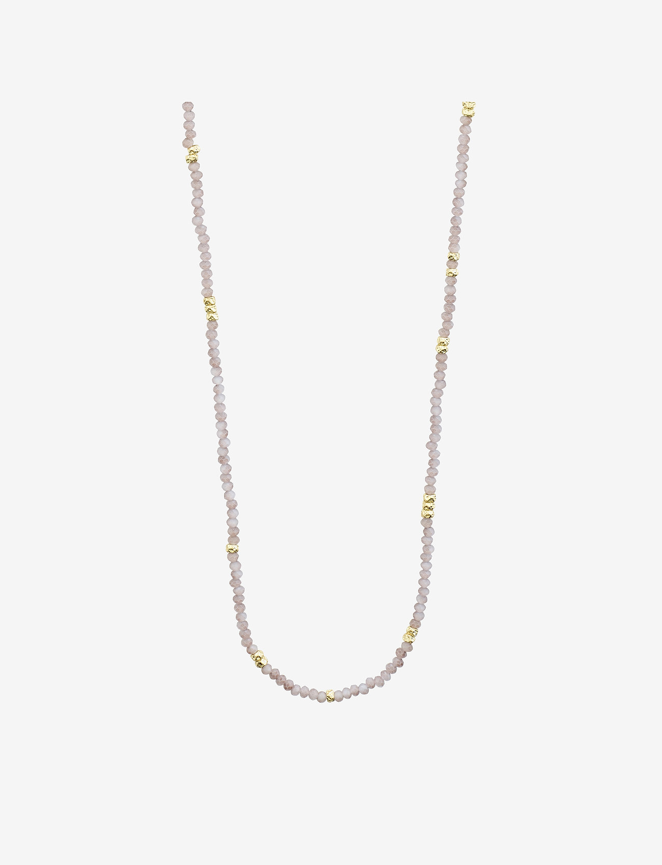 Pilgrim - THANKFUL light purple necklace - gold plated - 0