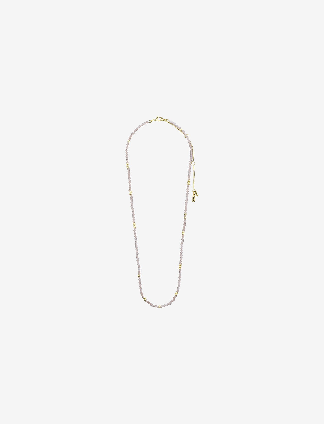 Pilgrim - THANKFUL light purple necklace - gold plated - 1