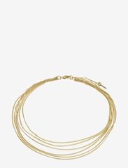 PAUSE recycled ankle chain gold-plated - GOLD PLATED