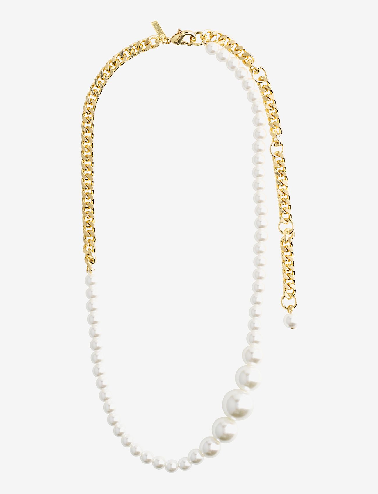 Pilgrim - BEAT pearl necklace gold-plated - perlekæder - gold plated - 1