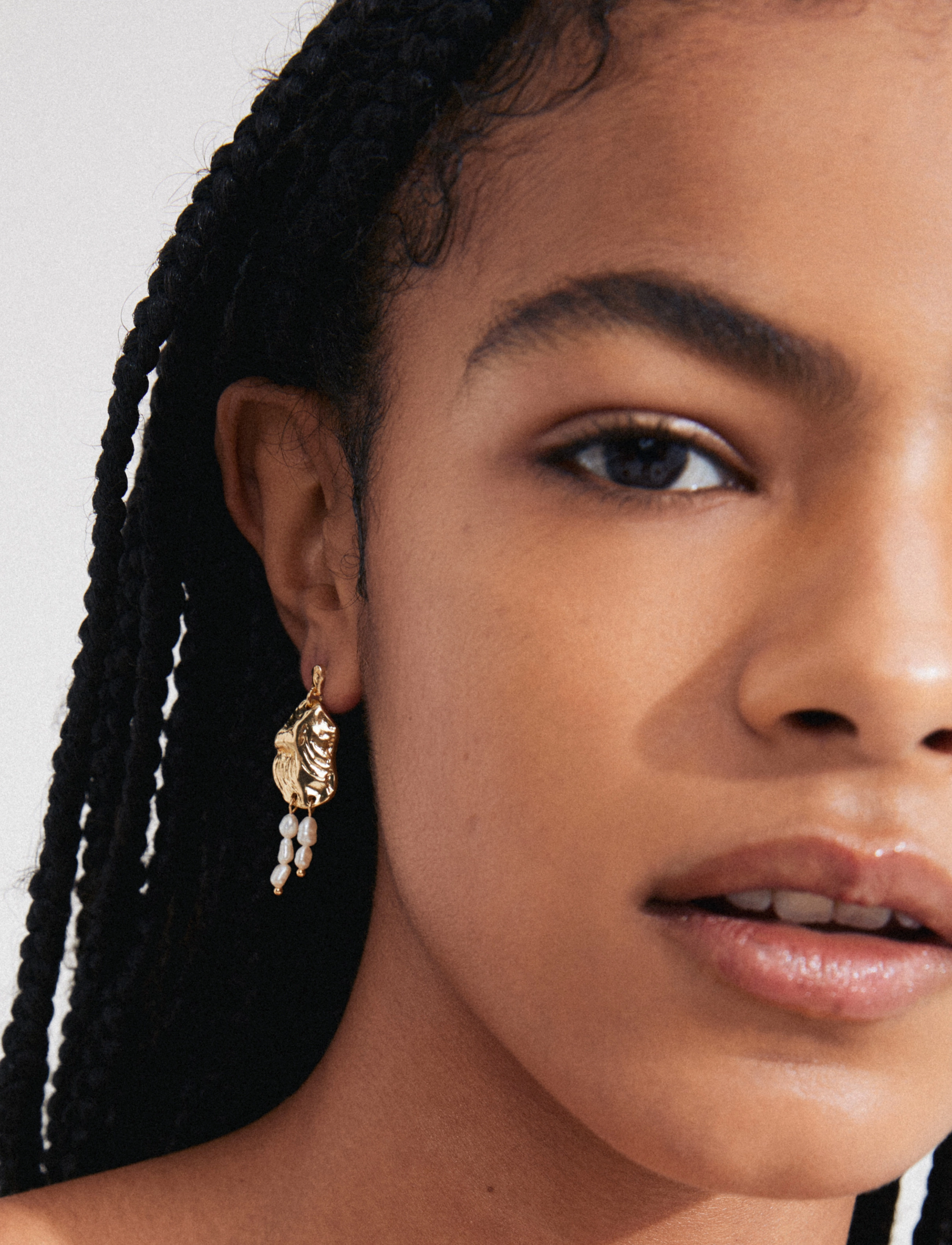 Pilgrim - BLOOM recycled earrings - ohrhänger - gold plated - 3