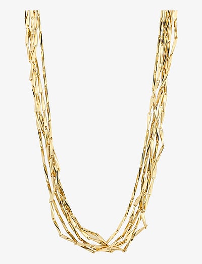 Connect Necklace Gold-Plated - HalskæDer