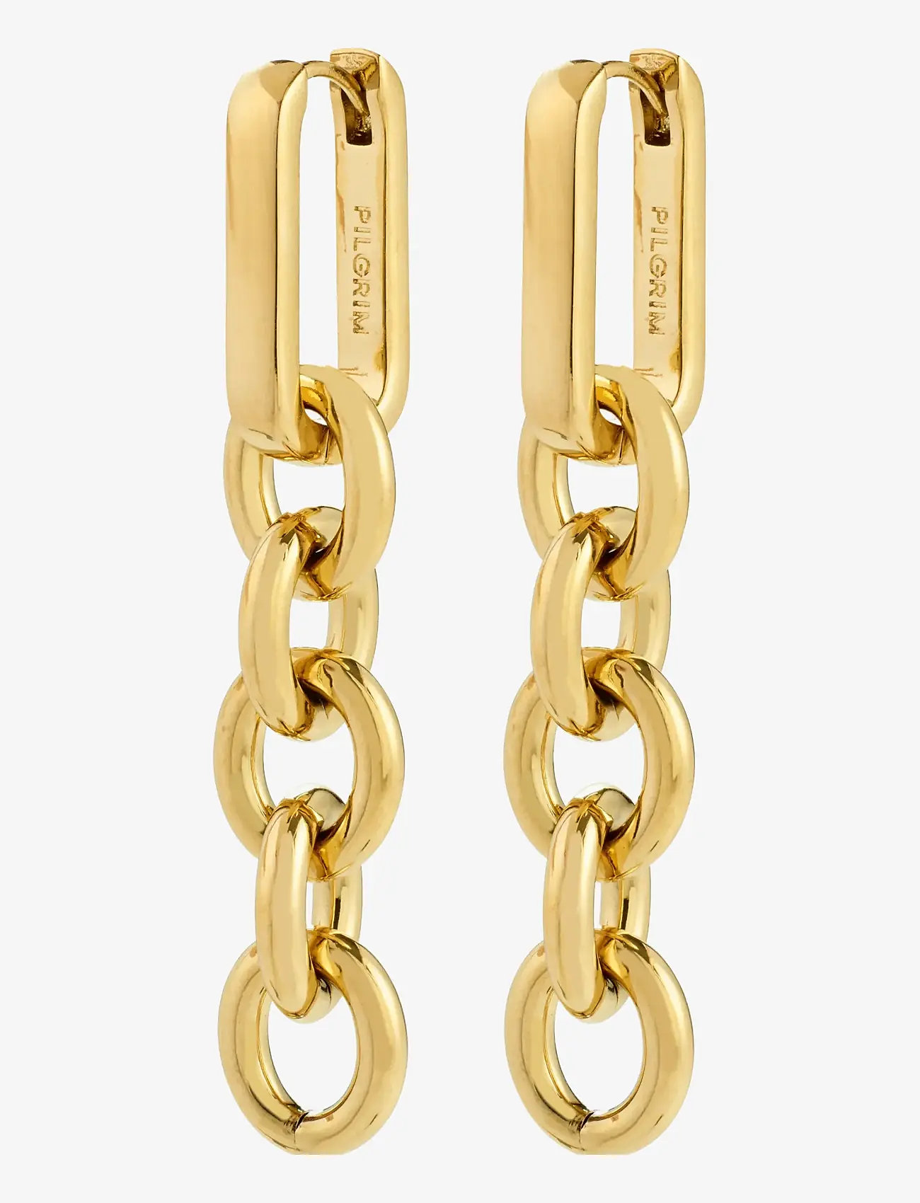 Pilgrim - PHASE earrings gold-plated - hängande örhängen - gold plated - 1