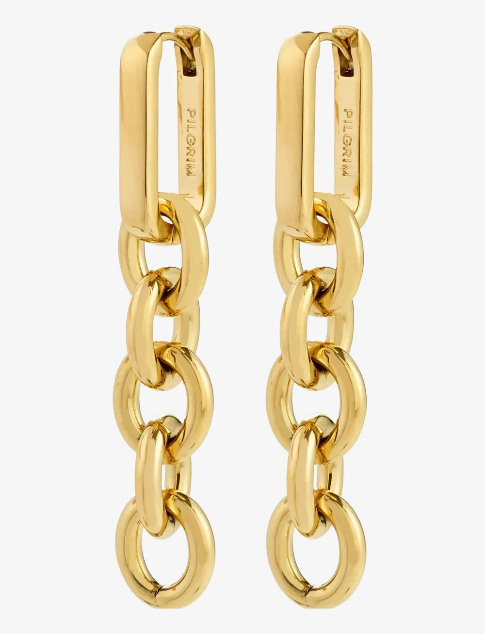 Pilgrim - PHASE earrings gold-plated - pendant earrings - gold plated - 1